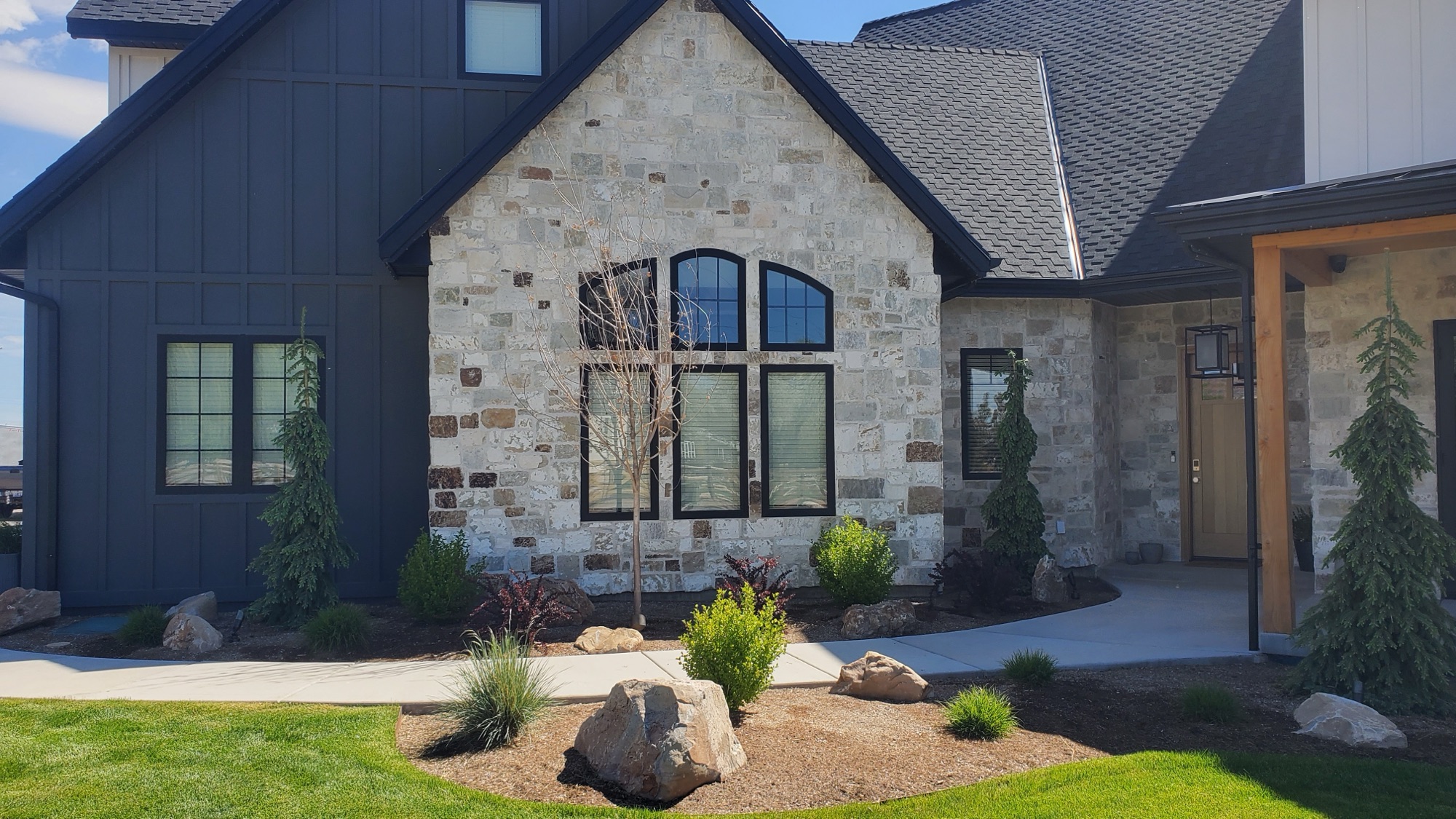 Custom landscape design for Utah properties