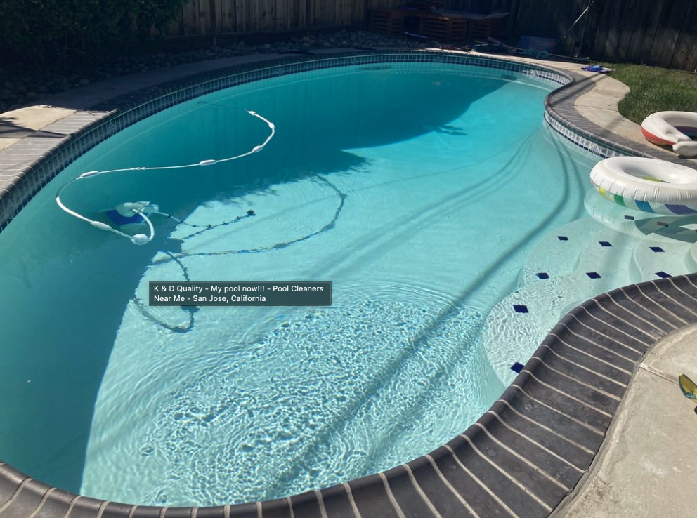 K&D Quality pool service project in the South Bay