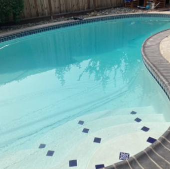 Residential pool equipment pad serviced by K&D Quality